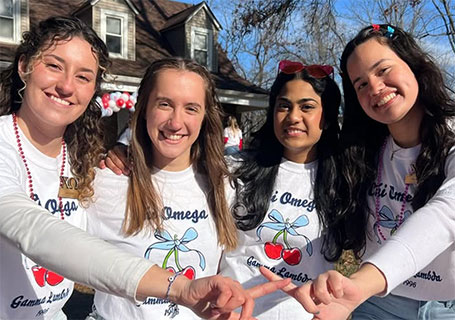 Several members of Chi Omega